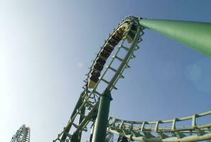 amusement parc rouleau Coaster photo