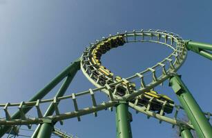 amusement parc rouleau Coaster photo