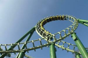 amusement parc rouleau Coaster photo