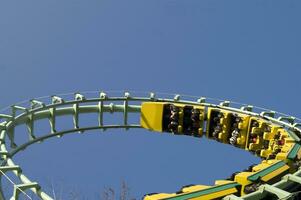 amusement parc rouleau Coaster photo