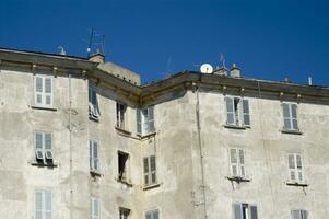 photographique vue de le ville de Bastia France photo