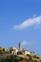 photographique vue de le ville de Bastia France photo