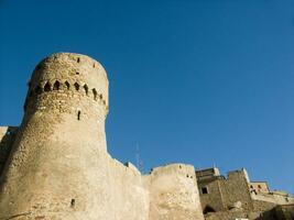 ancien forteresse à giglio île photo