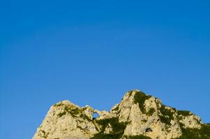 le suggestif vue de monte Forato Italie photo