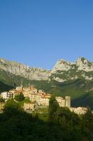 le suggestif vue de monte Forato Italie photo