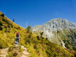 sur le routes de le apuan Alpes Italie photo