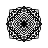 mandalas pour coloration livre. décoratif rond ornements. inhabituel fleur forme. Oriental contour modèle, illustration, mandala motifs. tisser conception éléments. coloration livre photo