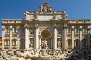 Fontaine de Trevi à Rome, Italie photo