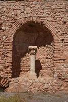 Détail des ruines de Delphes, Grèce