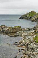 Vue côtière à Lerwick, îles Shetland, Ecosse photo