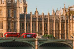 gros ben et Westminster pont dans Londres photo