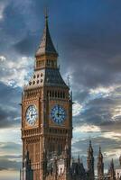 gros ben et Westminster pont dans Londres photo