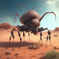 géant fourmi marcher photo