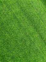 fond de texture d'herbe verte concept de jardin d'herbe utilisé pour faire un terrain de football de fond vert, golf d'herbe, fond texturé de motif de pelouse verte. photo