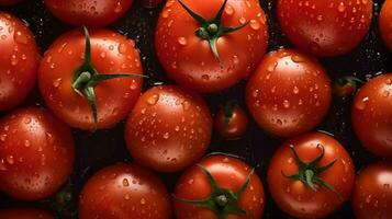 Frais tomate ai génératif photo