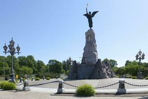 Tallinn, Estonie - juin 15 2019 - russalka Mémorial dans le ville centre photo