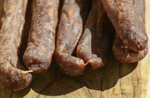 savoureux saucisses proche vue photo