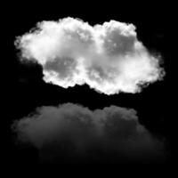 nuage forme, 3d nuage illustration photo