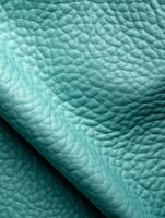 ai génératif magnifique Contexte texture cuir le soulagement piqûre en forme de flèche turquoise Couleur photo