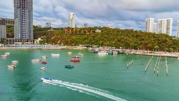 aérien vue de Pattaya , Thaïlande photo