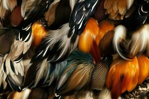 canard plumes. produire ai photo