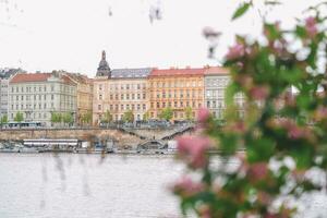 magnifique vue de le ville Prague photo