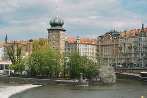 magnifique vue de le ville Prague photo