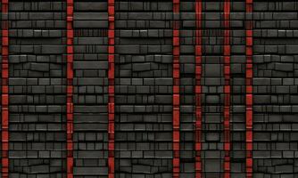 le rouge et noir brique à thème fonds d'écran sont généré avec le Aidez-moi de artificiel intelligence. adapté pour ordinateur ou mur Contexte images photo