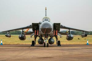 allemand air Obliger luftwaffe panavia tornade identifiants 4465 combattant jet statique afficher à riat Royal international air tatouage 2018 salon de l'aéronautique photo