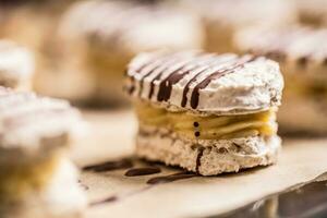 traditionnel slovaque et tchèque Noël Pâtisserie laskonky photo