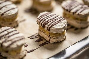 traditionnel slovaque et tchèque Noël Pâtisserie laskonky photo