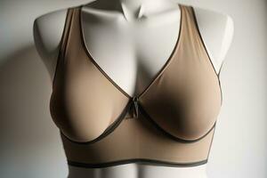 sensuel lingerie sur une mannequin. ai génératif photo