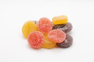 délicieux gelée bonbons avec une sucré et acide goût. photo