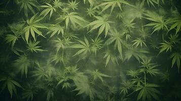 marijuana feuilles Contexte photo