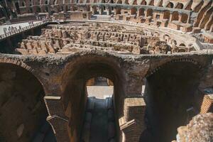 vues de le colisée dans Rome, Italie photo