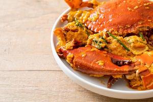 crabe sauté au curry photo