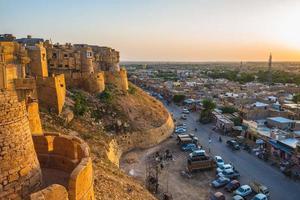 Fort de Jaisalmer au Rajasthan, Inde photo