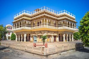 Mubarak Mahal du palais de la ville de Jaipur, Inde photo