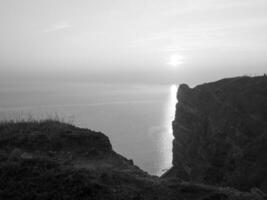 le île de helgoland dans le Nord mer photo