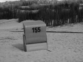 été vacances à le allemand Nord mer photo