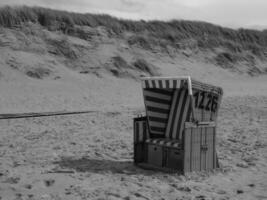 été vacances à le allemand Nord mer photo