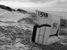 allemand île dans le Nord mer photo