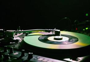 platine utilisée par les djs pour faire de la musique électronique photo