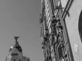 ville de madrid en espagne photo