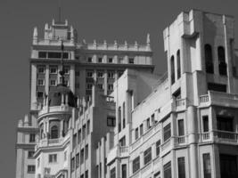 madrid en espagne photo