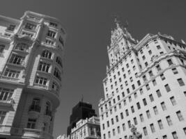 madrid en espagne photo