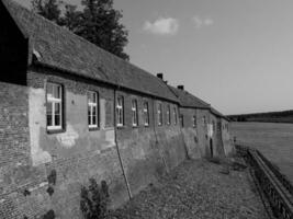 à le maas rivière dans le Pays-Bas photo