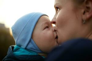 mère et l'enfant photo