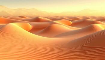 une désert dune avec une crête photo