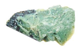 brut teisky jade hantigyrite Roche isolé photo